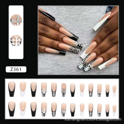 Free Sample False Nails Various Color Wholesale Custom Long Press On Nails For Women